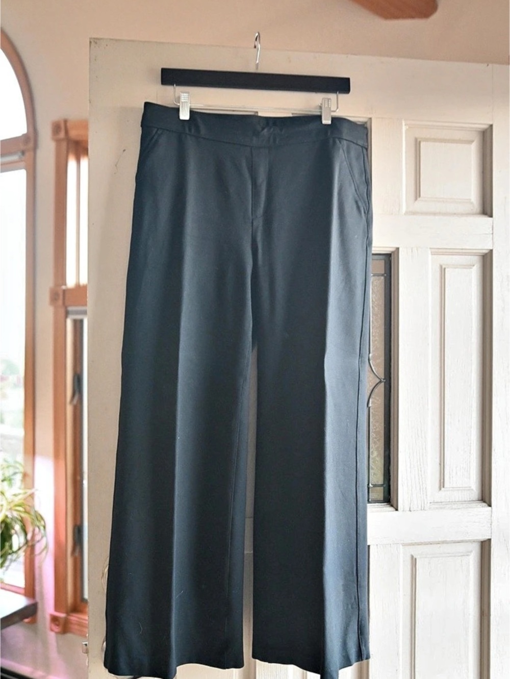 Spanx Wide Leg Pants in Black Size PXL, Like New